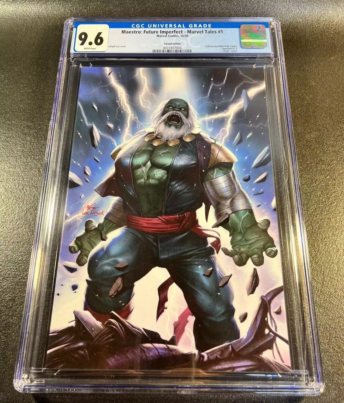 Marvel Tales Maestro Future Imperfect 1 CGC 9.6 Variant VIRGIN 1:75 InHyuk Lee