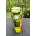Sav-On Camphorated Oil VINTAGE EMERALD GREEN BOTTLE 3/4 Full -A78