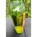Sav-On Camphorated Oil VINTAGE EMERALD GREEN BOTTLE 3/4 Full -A78