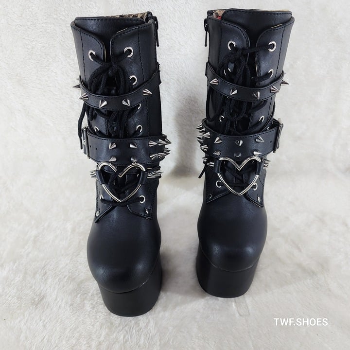 Demonia spiked boots online