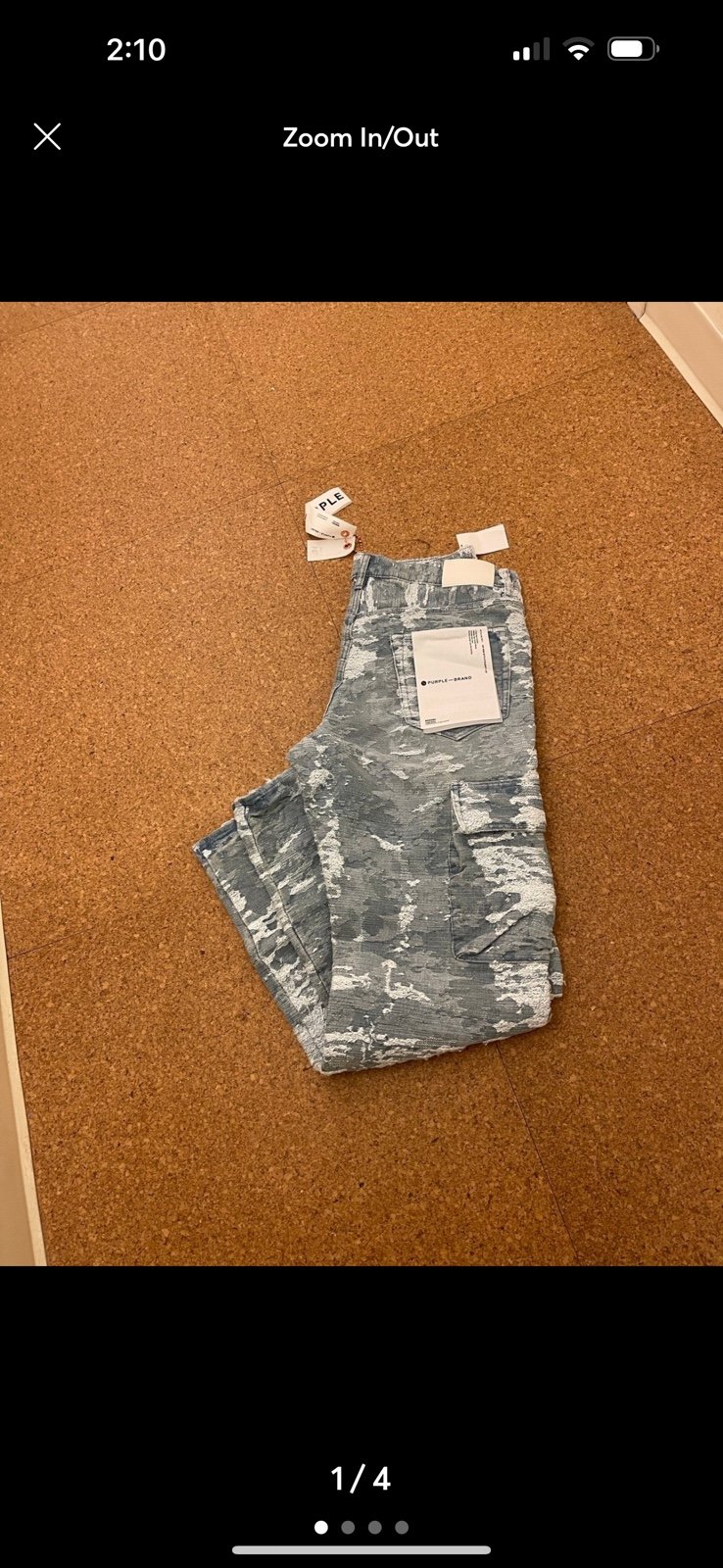 Purple label jeans bootcut size 34