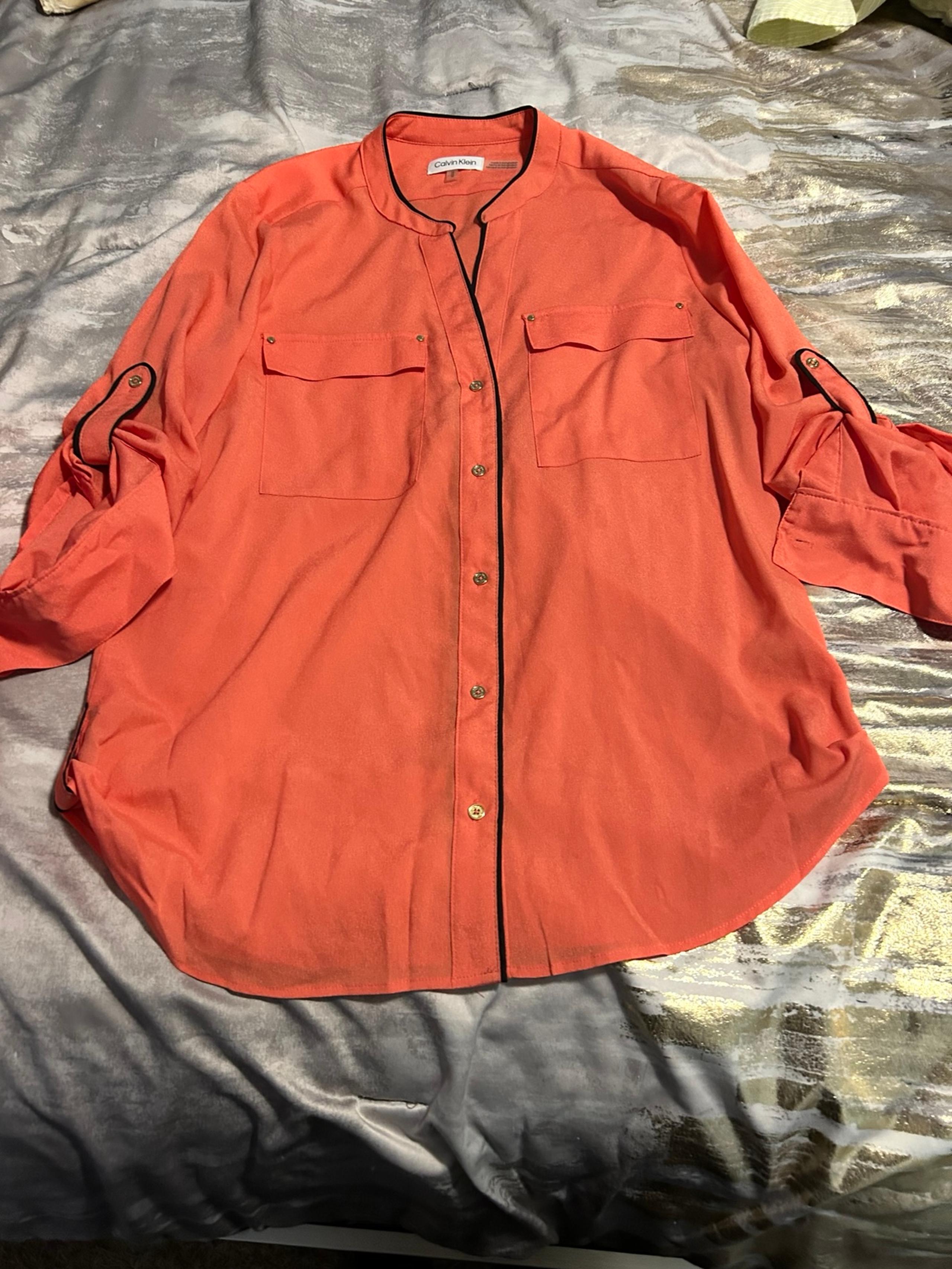 Calvin Klein Women’s button down blouse