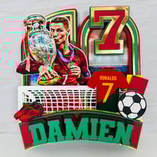 Ronaldo Cake Topper
