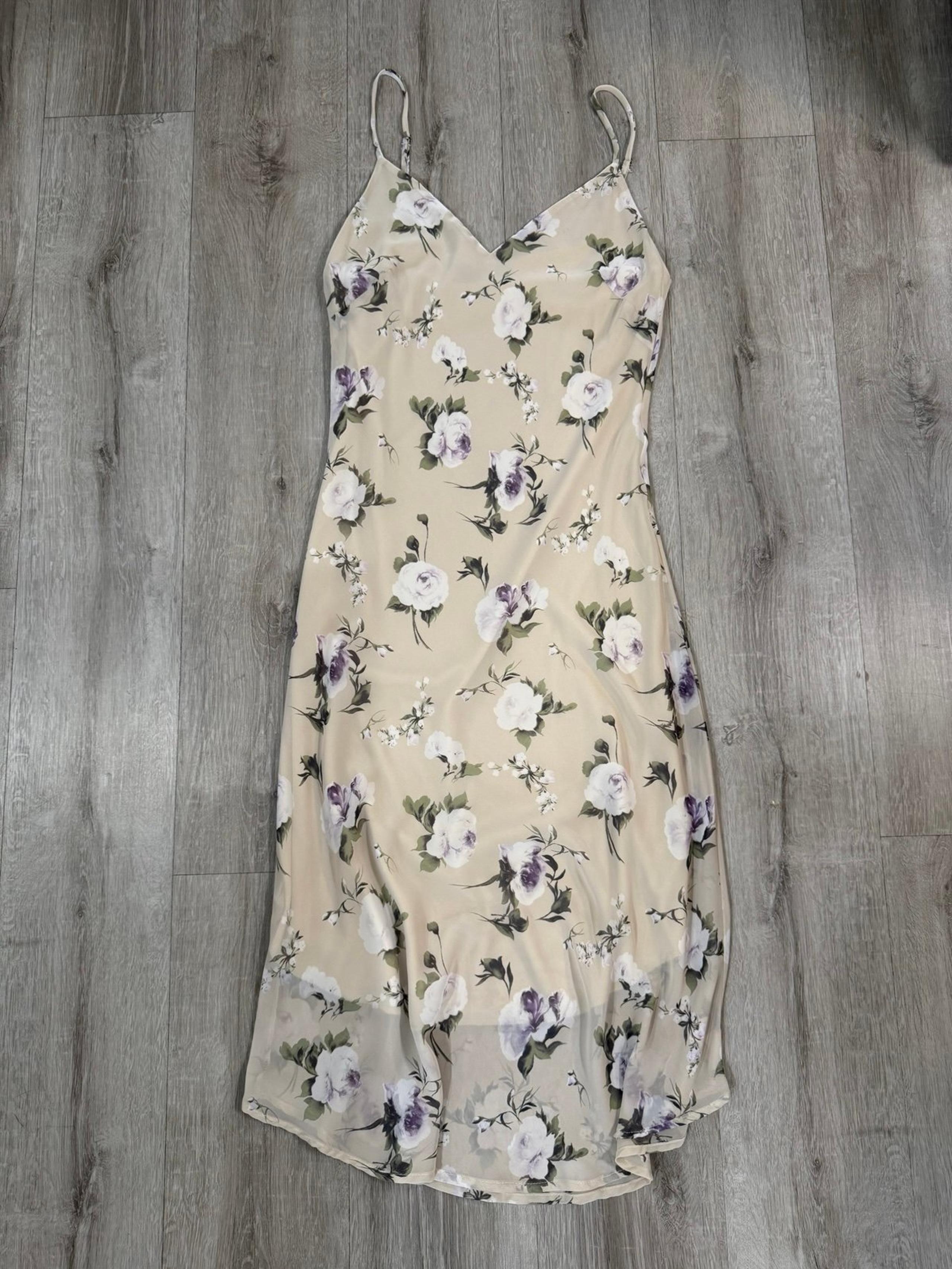 Floral Slip Midi Dress