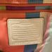 Coach Hampton Floral Applique Straw Weekend Coral White Tote Shoulder Bag 19347