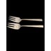 2 REED & BARTON Barclay 18 8 Stainless, 1982 Medium Solid Cold Meat Serving Fork