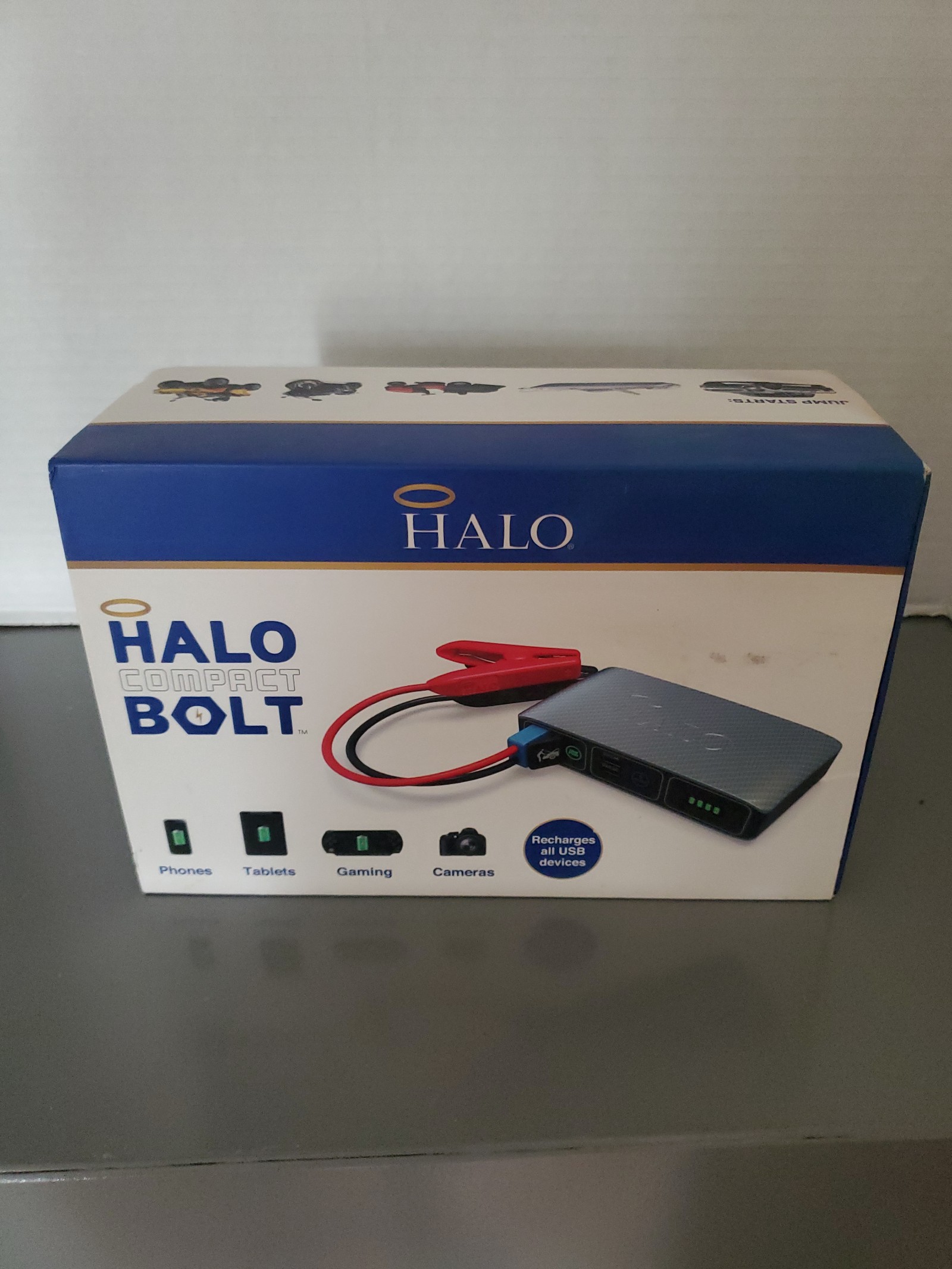 Halo Bolt Portable Charger 44400 MWH New Open Box