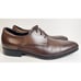 Kenneth Cole Dress Shoes Mens 10 M Brown Leather Set Your Clock Derby Oxford