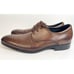 Kenneth Cole Dress Shoes Mens 10 M Brown Leather Set Your Clock Derby Oxford