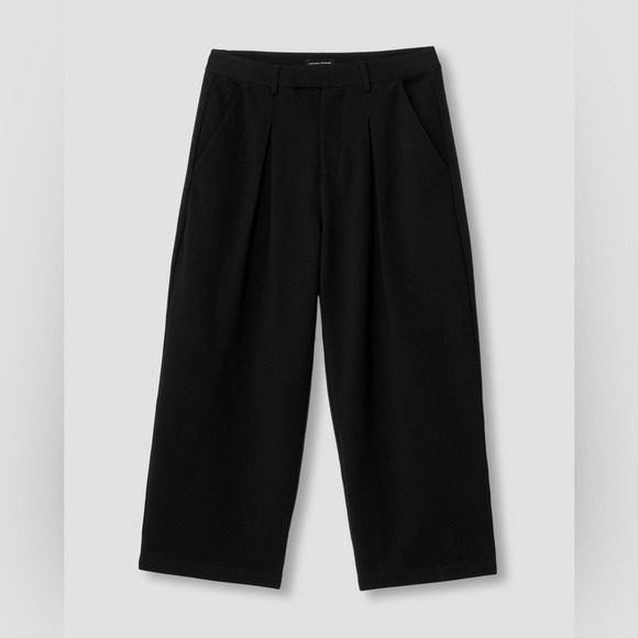 NWT UNIVERSAL STANDARD Ponte Culotte Black Trouser Pants 10-12