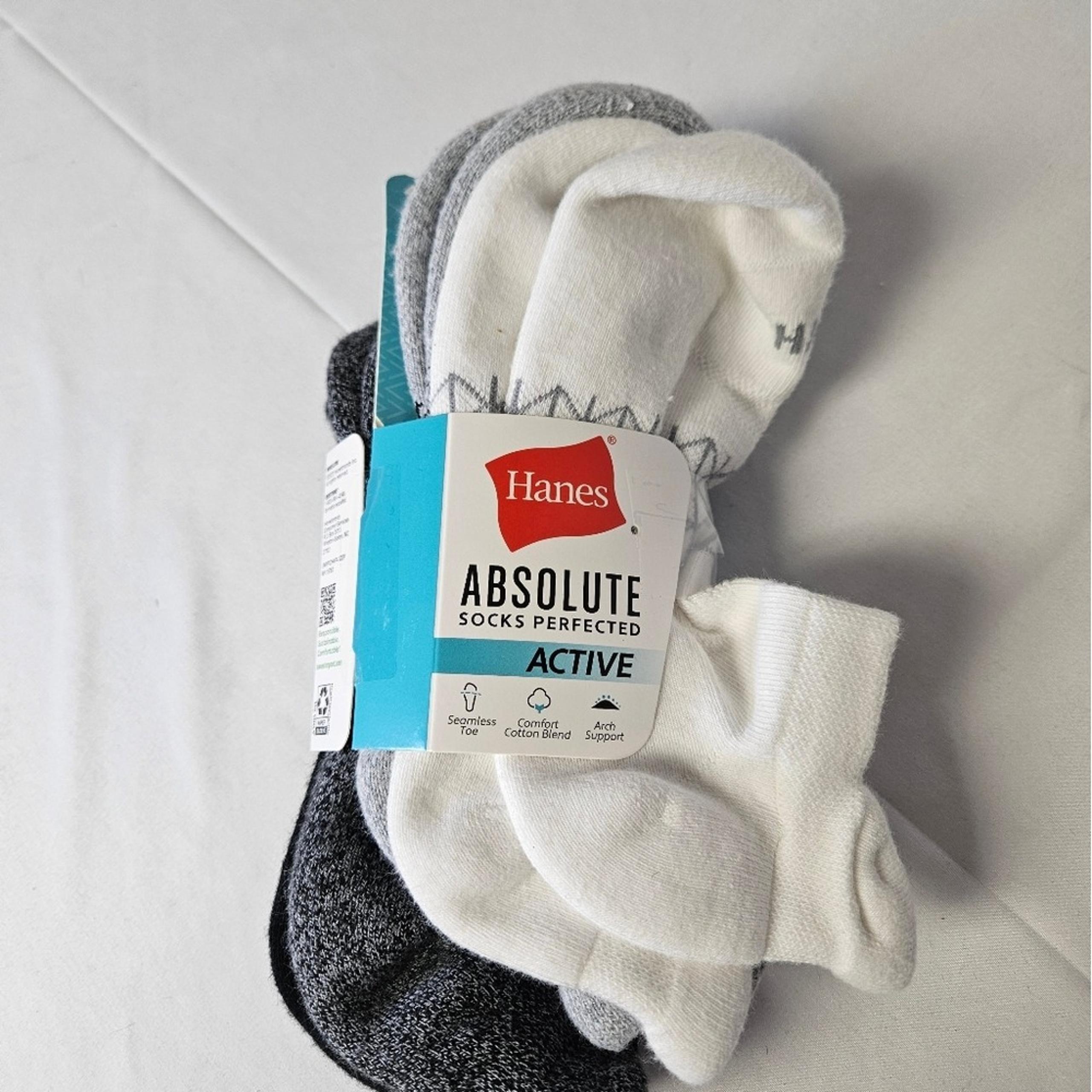 Hanes Athletic Socks Absolute Active Womens 4 Pack