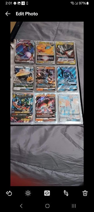 Binder Collection Lot of 100+ Pokemon Cards Mixed Holos Full Art Etc Modern Sets