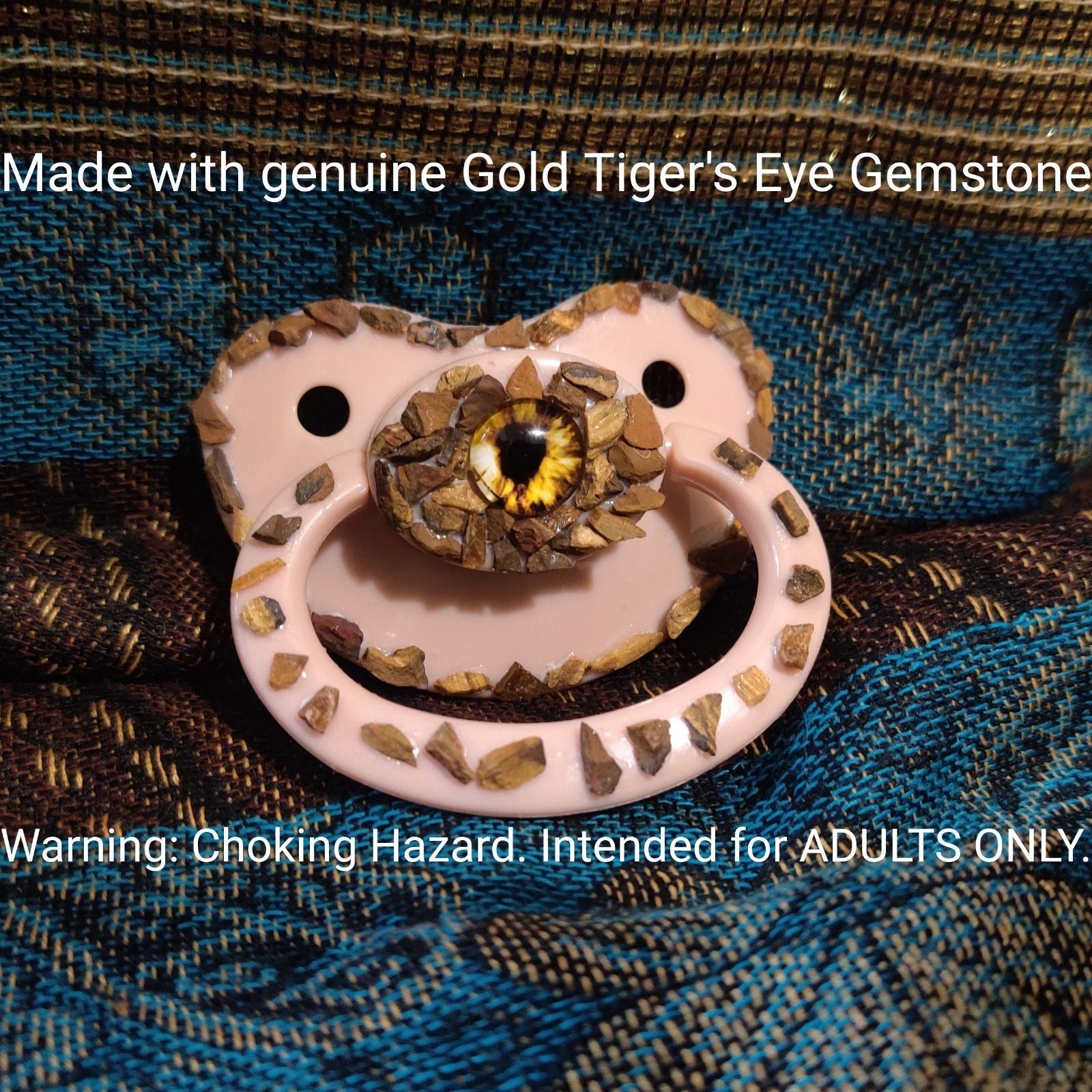 Third Eye Tiger's Eye Pacifier (adult)