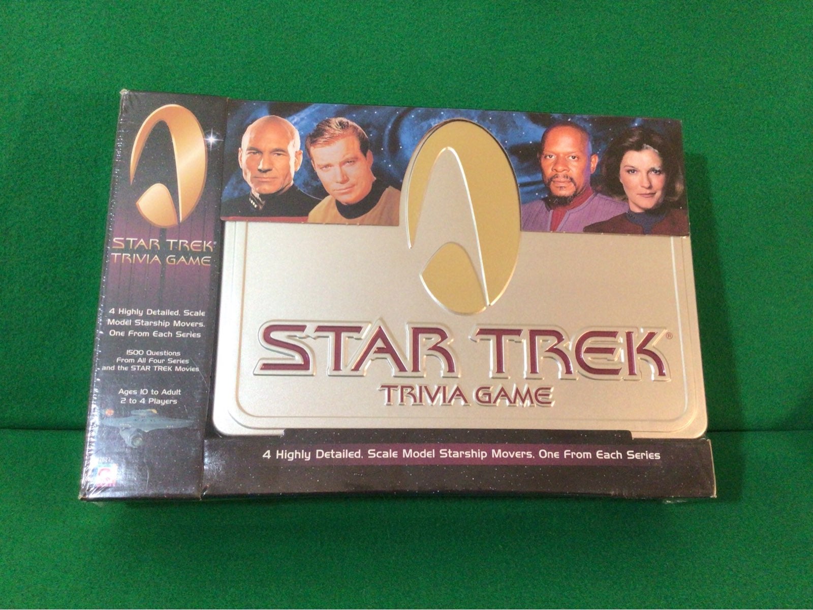 Mattel Star Trek Trivia Game In Collectible Tin