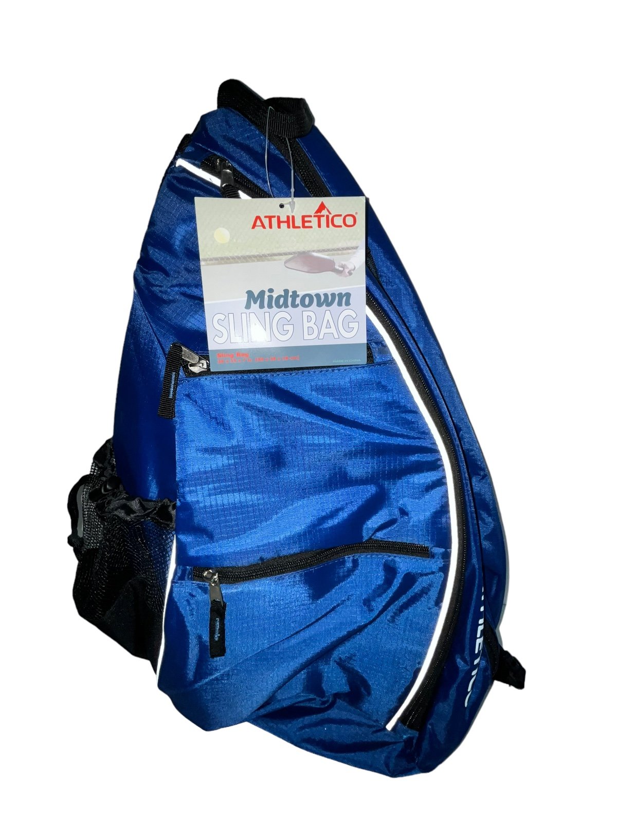 Athletico Sling Bag Crossbody Backpack for Pickleball Tennis Racketball Travel