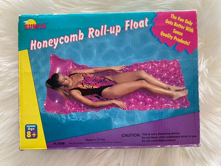 Vintage 1996 Sunco Honeycomb Float