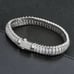 14K White Gold 2ct Diamond 8 Womens Tennis Bracelet New 14 Karat Silver Jewelry