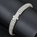 14K White Gold 2ct Diamond 8 Womens Tennis Bracelet New 14 Karat Silver Jewelry
