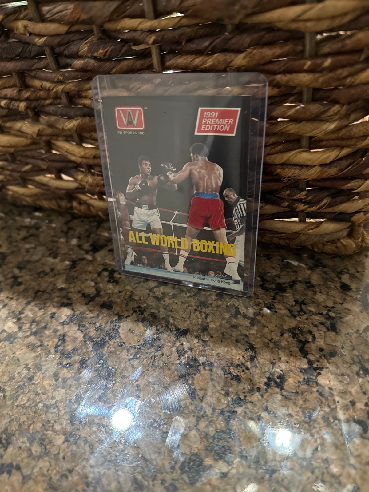1991 all world boxing original Manuel