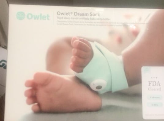 Owlet dream sock