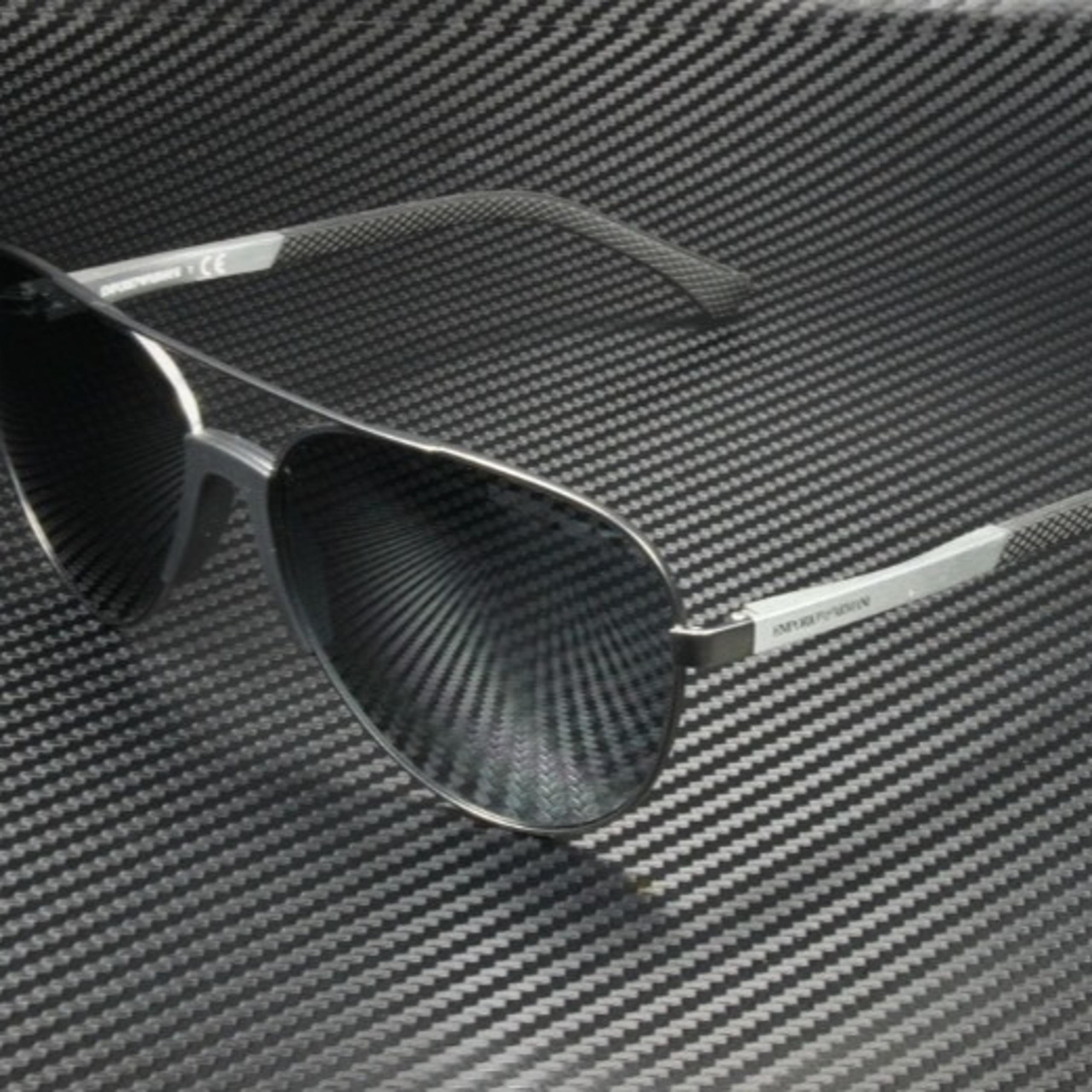 Emporio Armani Men's Grey and Black 61mm Sunglasses!