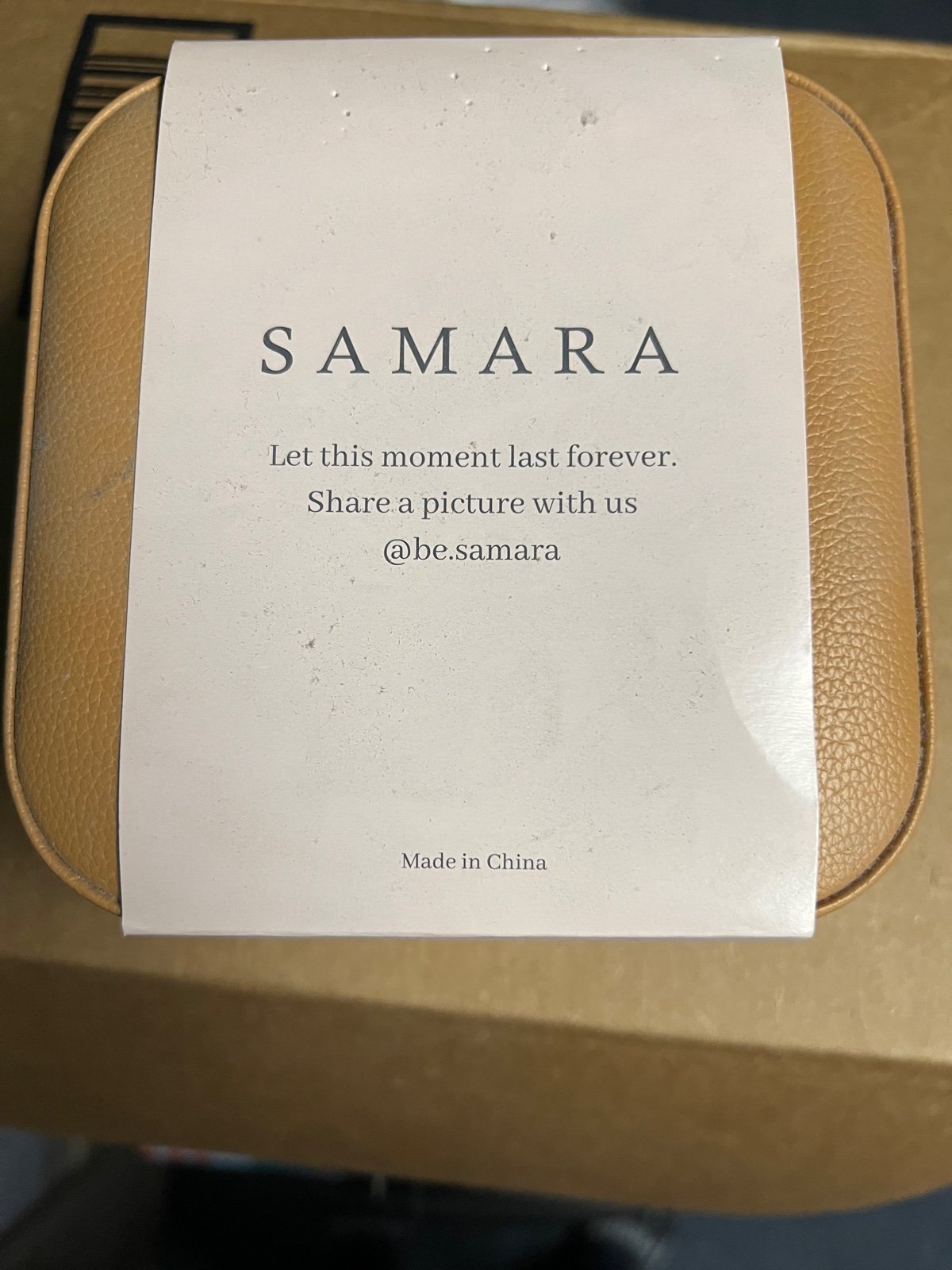 Samara jewelry box