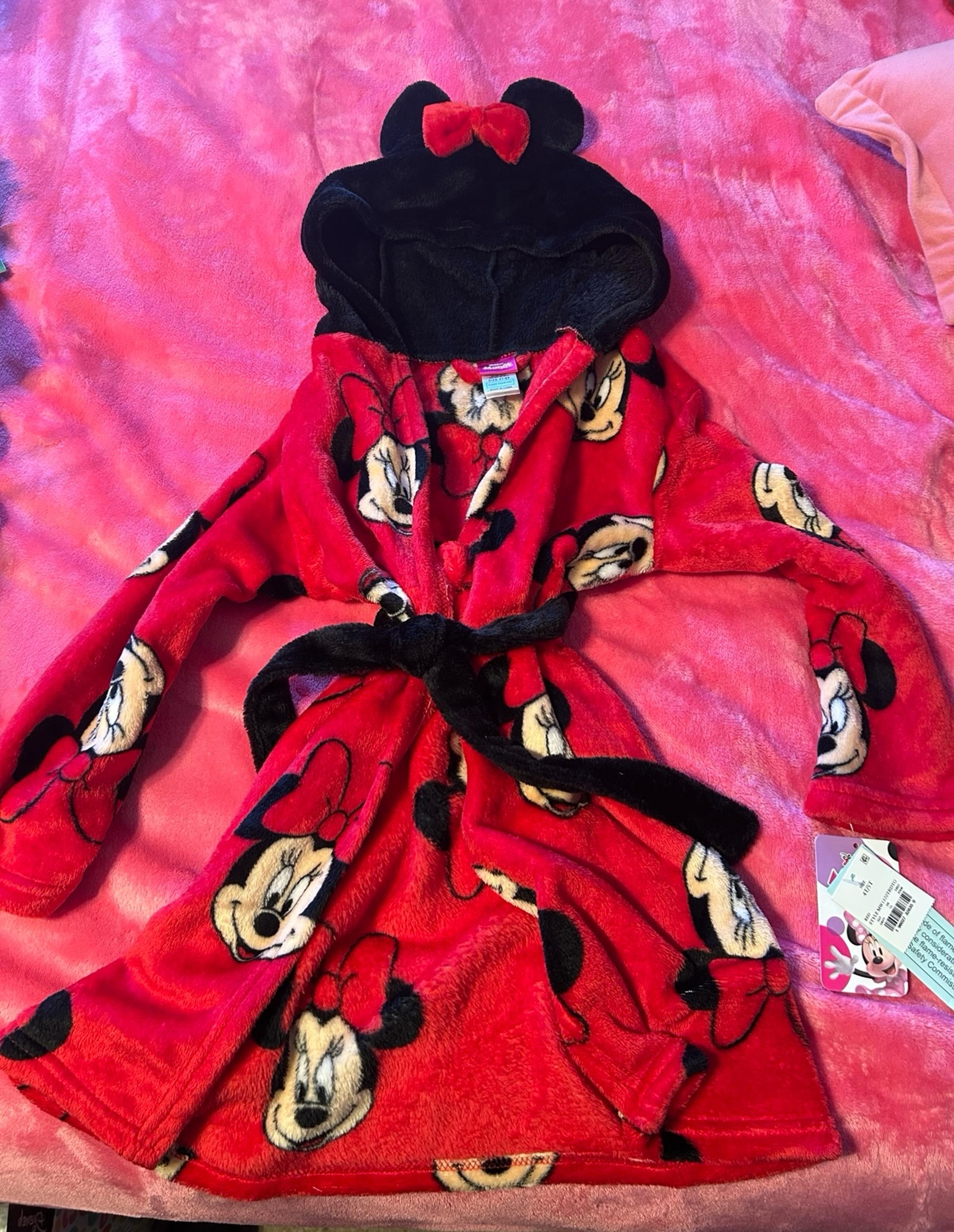 Minnie Mouse Kids robe 4t/5t
