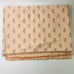 1986 Interior International Fabric Design Scotchgard Peach Fan 13' L x 4' 7 W