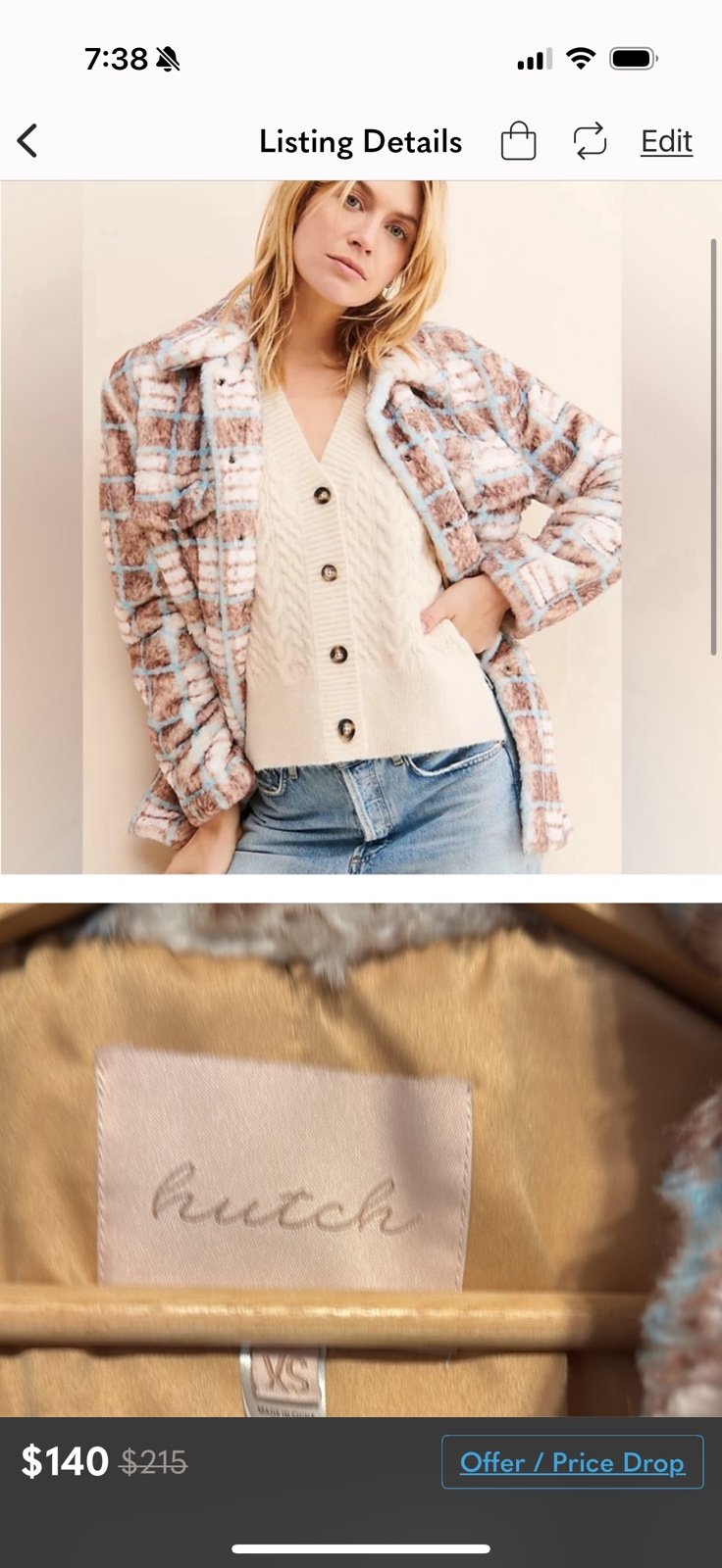 Hutch fuzzy jacket
