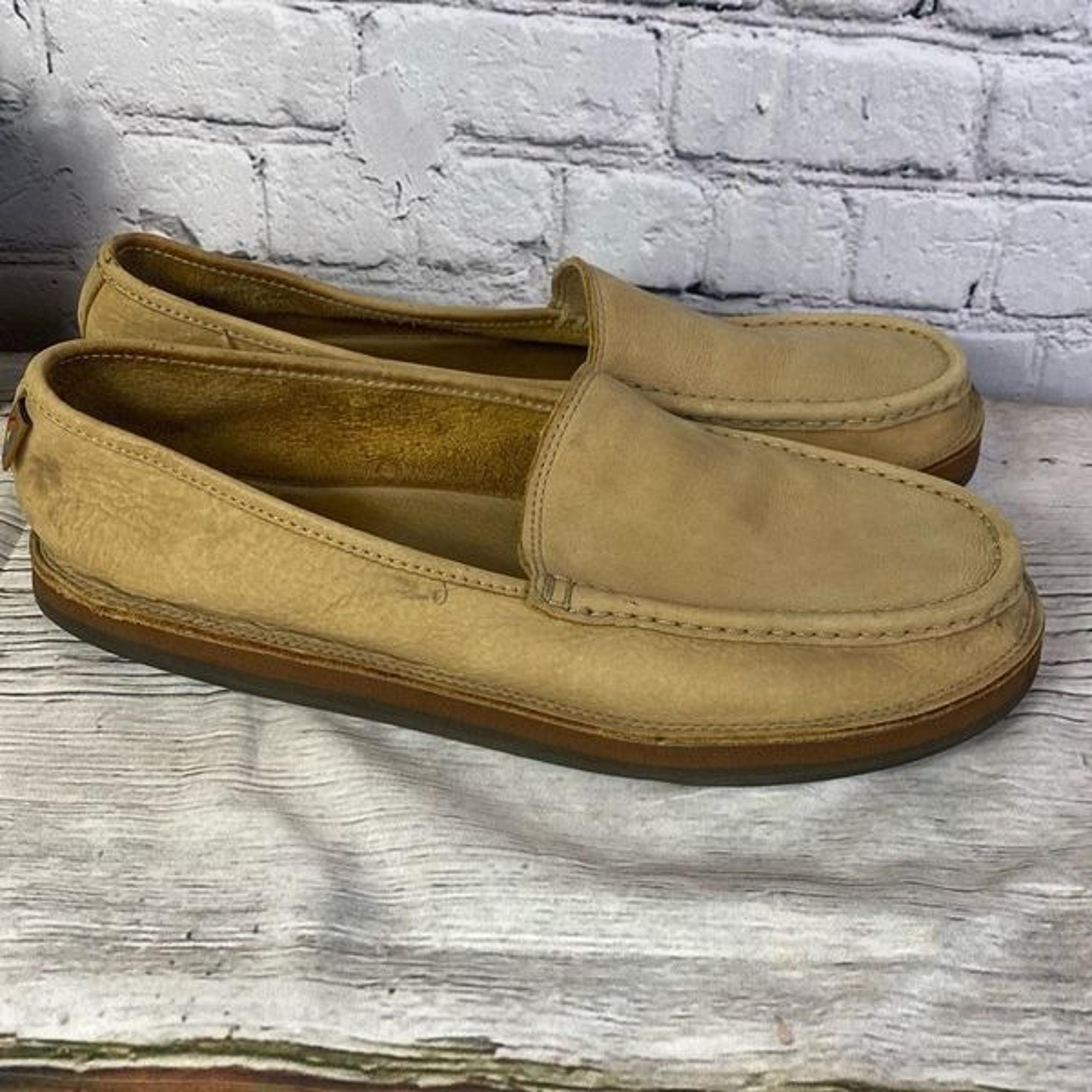 Rainbow Sandals Leather Classic Loafer Size 11 Sierra Brown