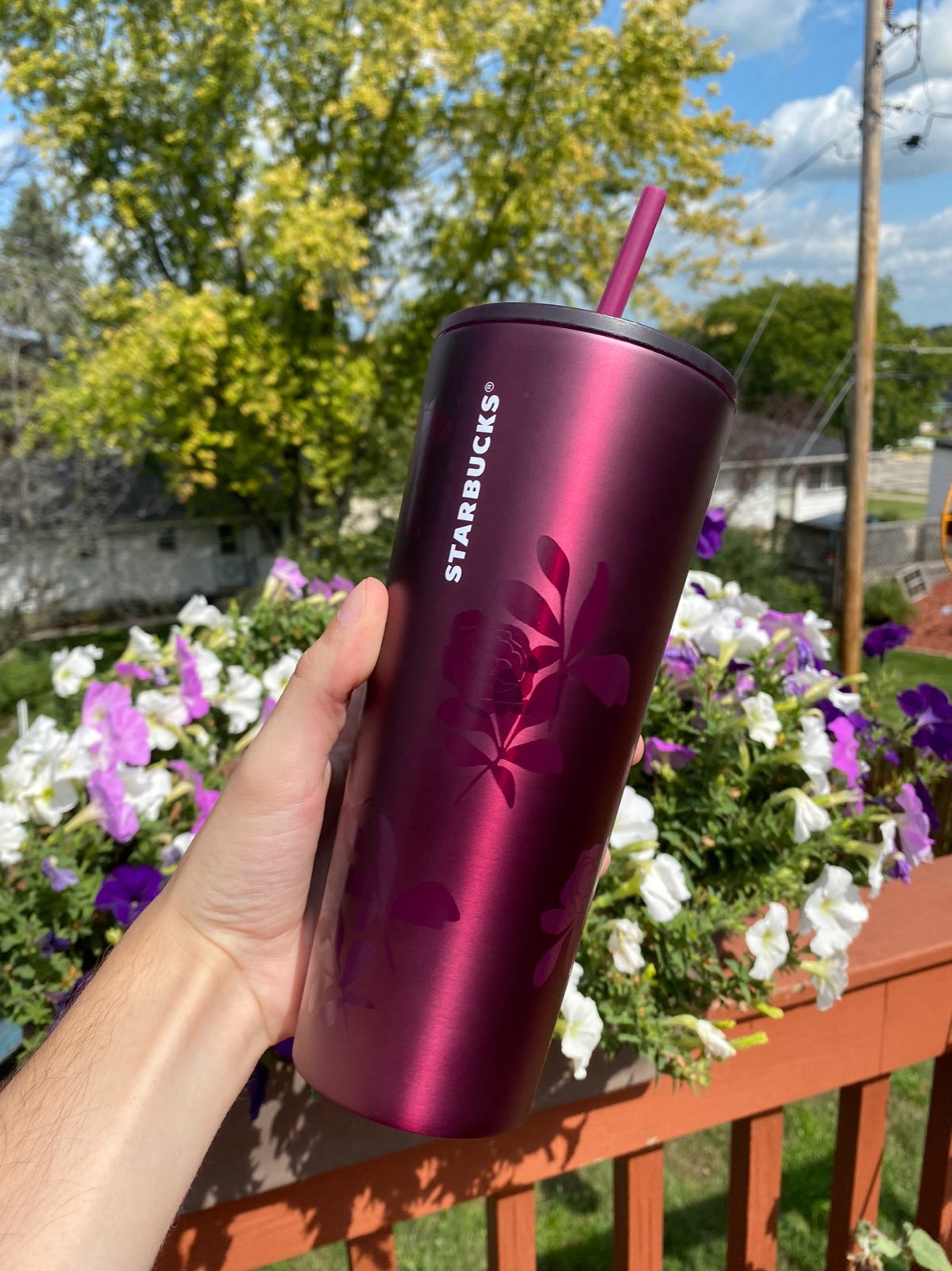 Starbucks Fall 2020 Plum Rose Tumbler