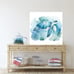 Serene Sea Turtle Canvas Print - Oceanic Art for Home Décor 20*20