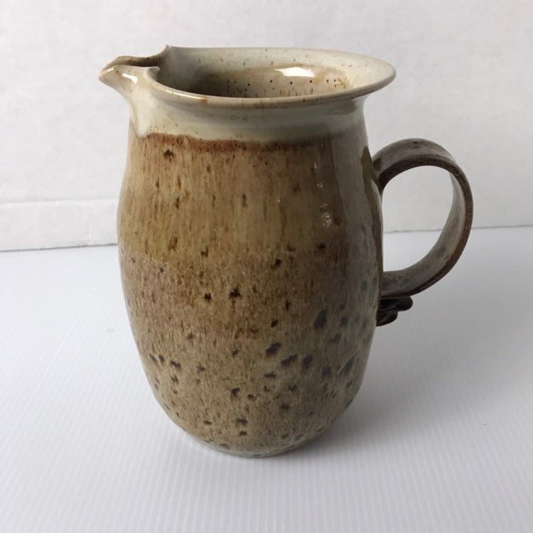 Vintage Art Pottery Pitcher