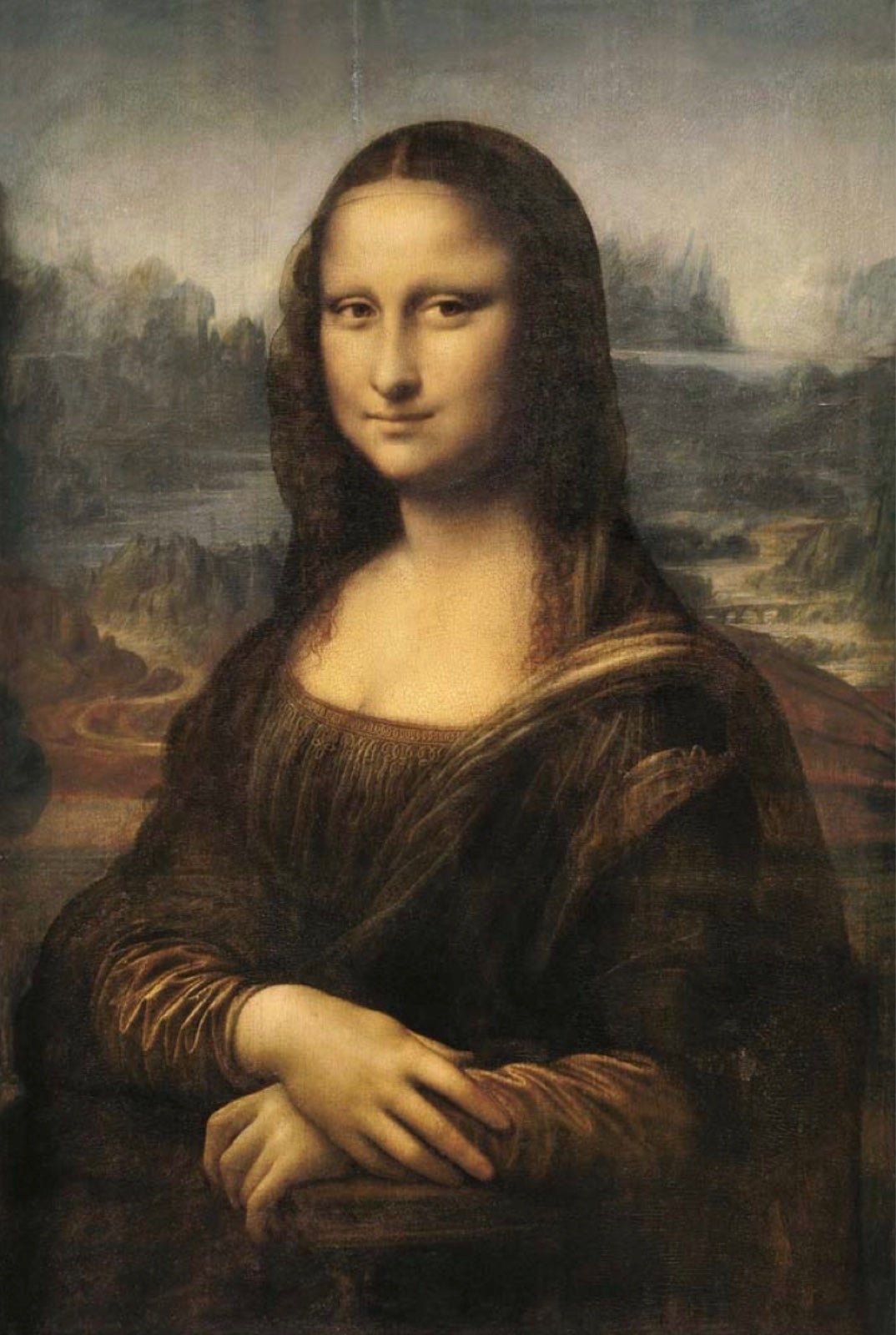 Mona Lisa portrait 10” x 10”