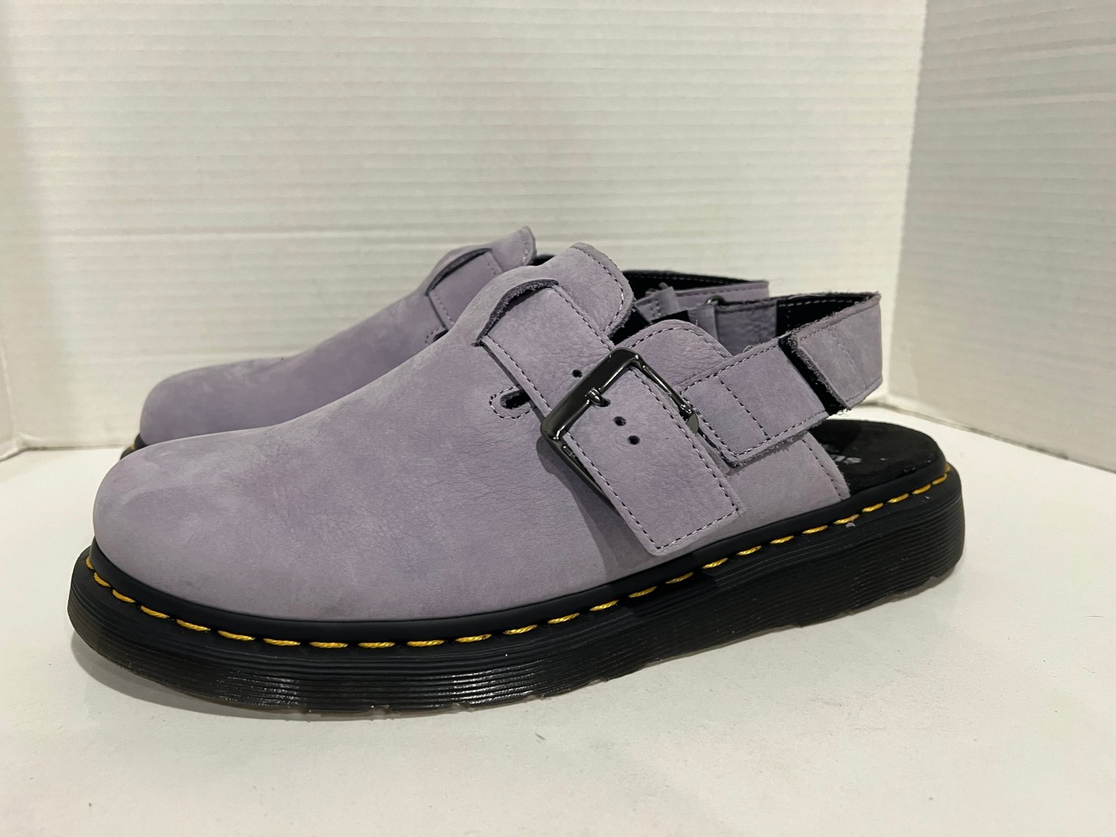 Dr. Martens Jorge II Slingback Leather Mule Clog Lavender US Size Women 10 /Men
