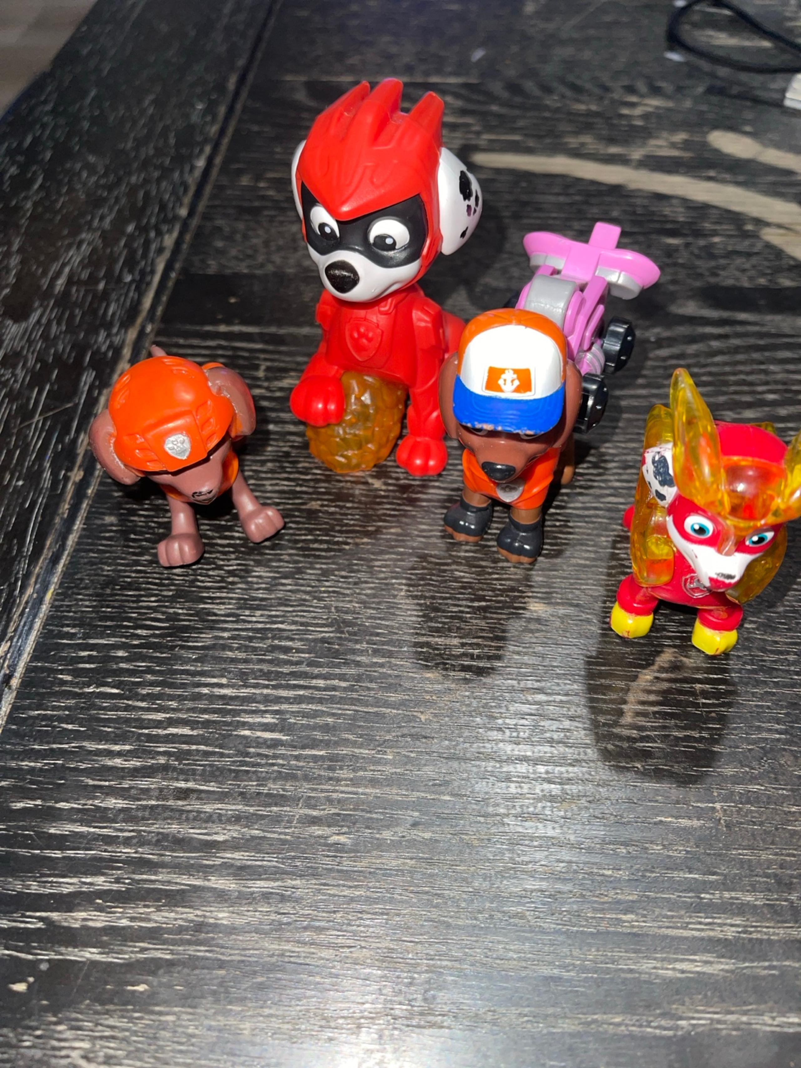 Paw patrol mighty pups light up lot of 4
