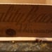 Vtg sunny slope peach crate