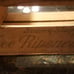 Vtg sunny slope peach crate