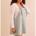 NEW Arula Blue Tweed Skirtall Plus Size X / 0X (XL) NWT