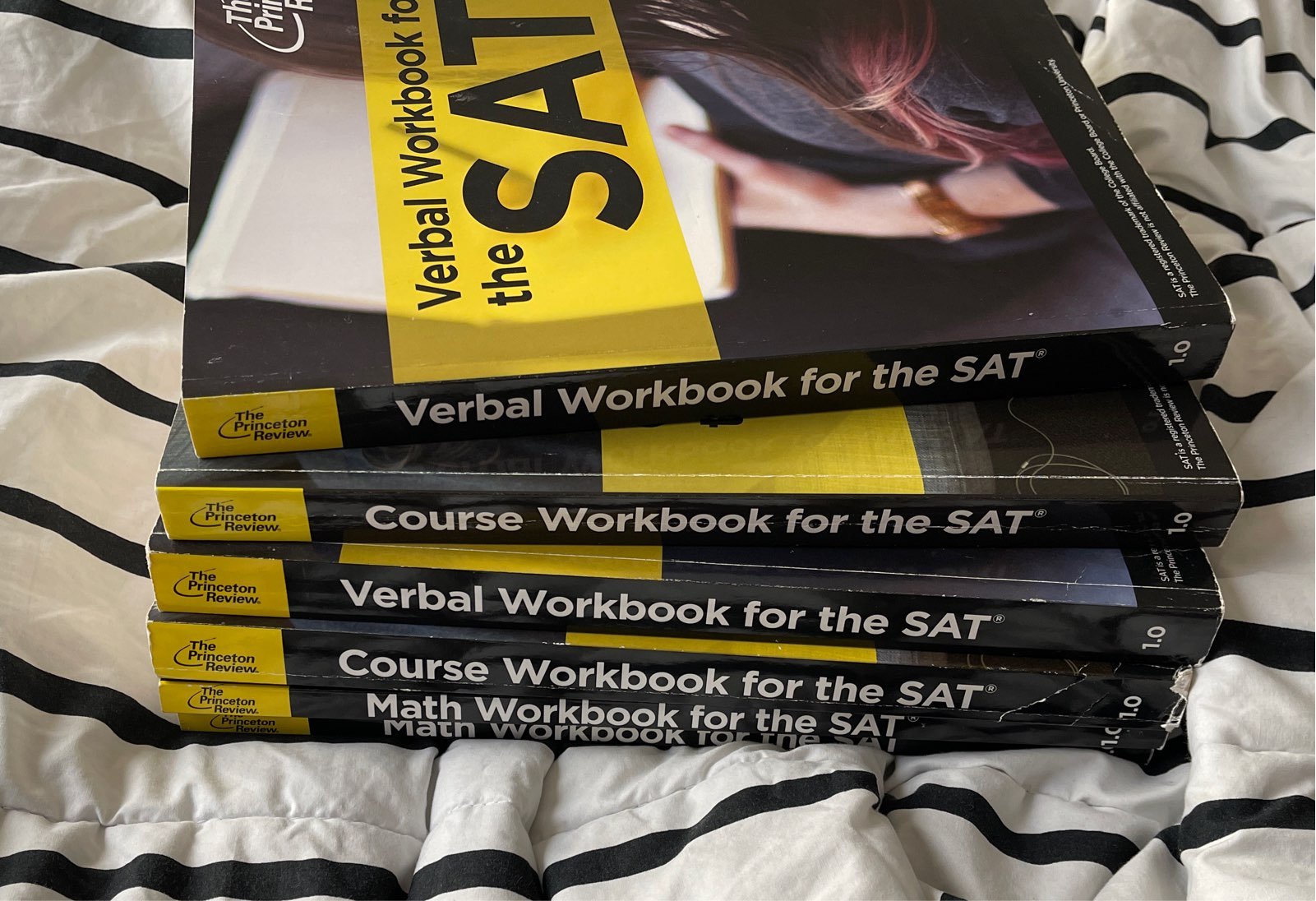 6 SAT WORKBOOKS