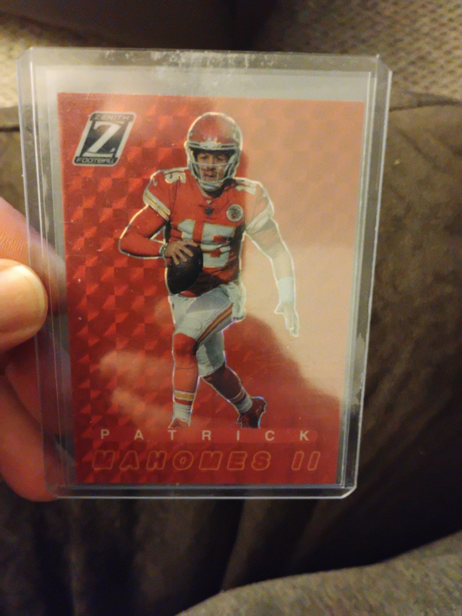 2023 Panini Zenith #18 Patrick Mahomes - Red Prizm