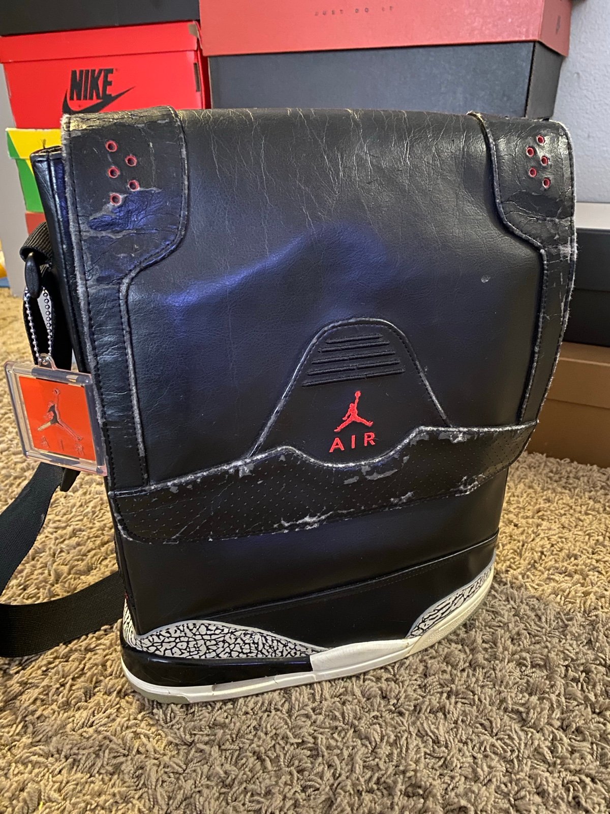 Nike Air Jordan Retro 3 Laptop Bag