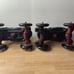 URBAN STREET SKORPION QUADLINE SMALL LARGE ADJUSTABLE ROLLER SKATES 100mm WHEELS