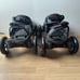 URBAN STREET SKORPION QUADLINE SMALL LARGE ADJUSTABLE ROLLER SKATES 100mm WHEELS