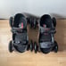 URBAN STREET SKORPION QUADLINE SMALL LARGE ADJUSTABLE ROLLER SKATES 100mm WHEELS