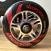 URBAN STREET SKORPION QUADLINE SMALL LARGE ADJUSTABLE ROLLER SKATES 100mm WHEELS