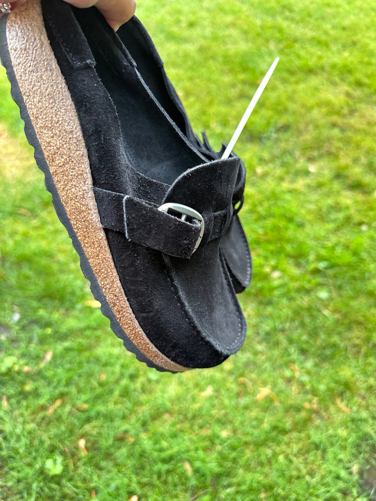 Birkinstock buckley suede black