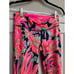Lilly Pulitzer Size S Womens Luxletic Pink floral Print Blue Capri
