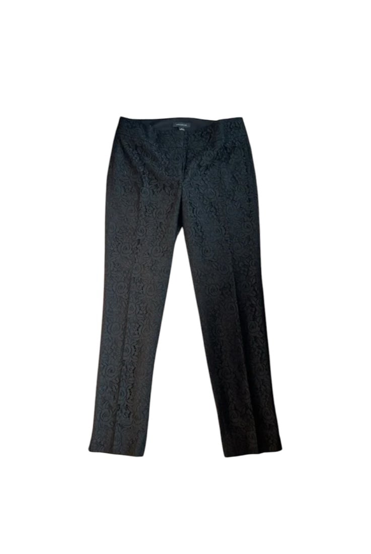 Ann Tylor black lace pant size 14 goth