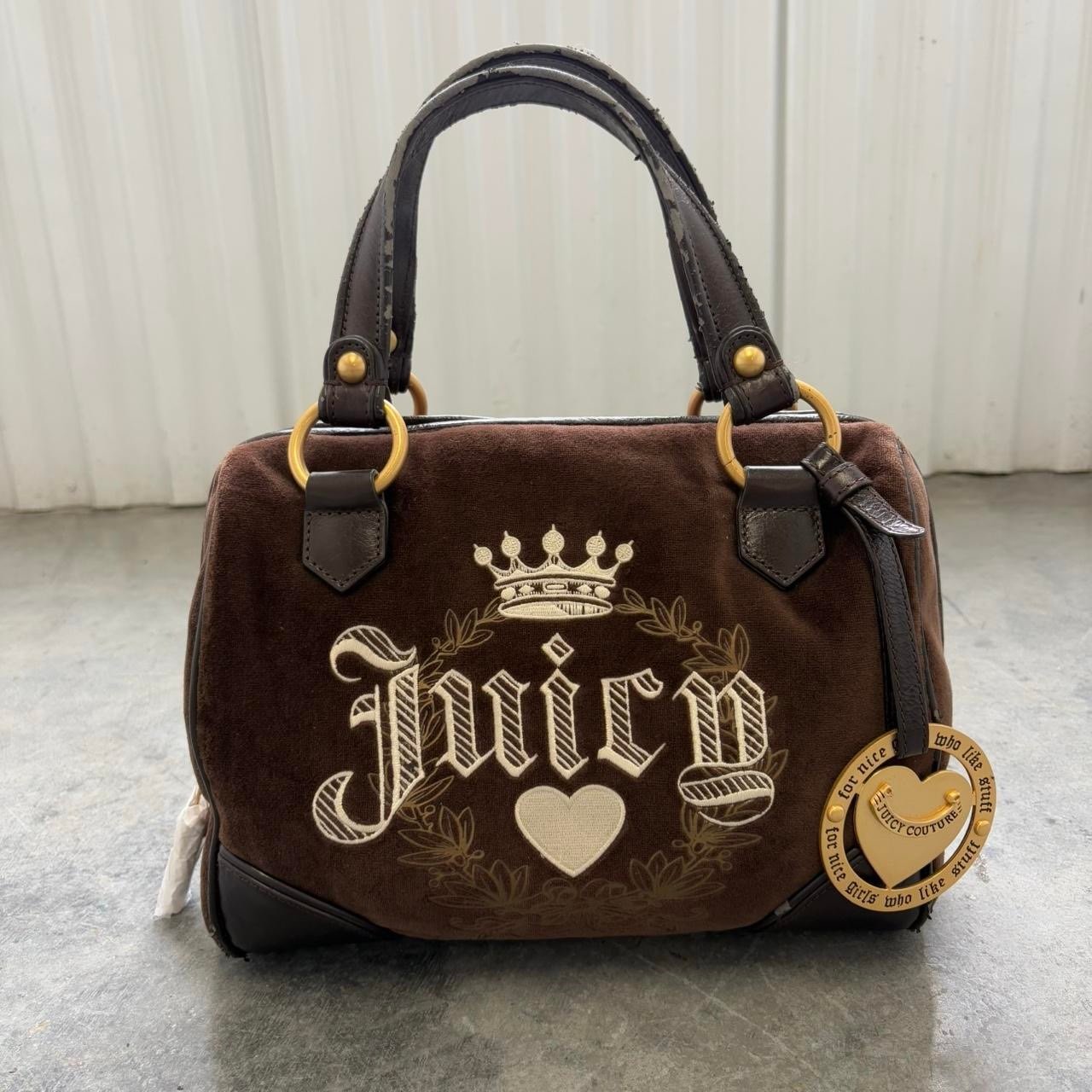 Y2K Juicy Couture velour bag